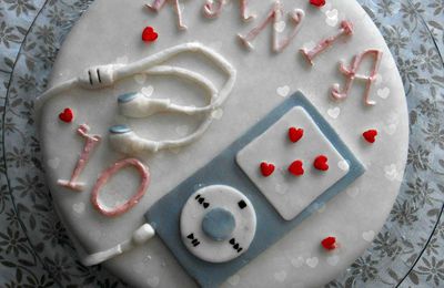 Gâteau d'anniversaire Ipod