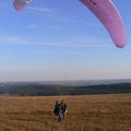 le prof et l'eleve-parapente en finistere