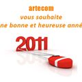 artecom vous souhaite une bonnes et heureuse année 2011