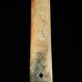 A large Neolithic jade ceremonial blade, Neolithic period (4th-2nd millenium BC)
