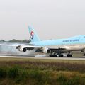 AEROPORT DE BÂLE-MULHOUSE: KOREAN AIR CARGO: BOEING 747-4B5/ER/SCD: HL7601:MSN: 33946/1350.