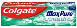 COLGATE - Dentifrice - Max Pure Mousse Détox - 8718951327306