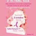 Samedi 3 octobre 2015 - Salle François 1er de 9 h 30 à 19 h - Le Havre contre le cancer - Venez nombreux !!