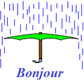 Sous la pluie, Loubressac