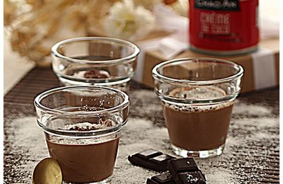 Crème "velours" chocolat et coco 2 ingrédients....irrésistible!!!!