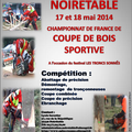 Championnat de France de Bûcheronnage à Noirétable (2014)