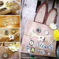 ¨°o.O Sac Lapin de Pâques Récup O.o°¨