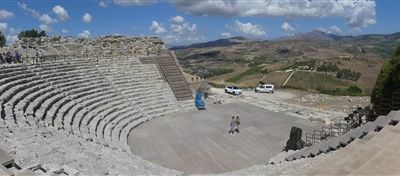 Voyage en Sicile - Visite du site archéologique de Segeste