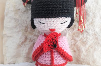 Kokeshi au crochet...