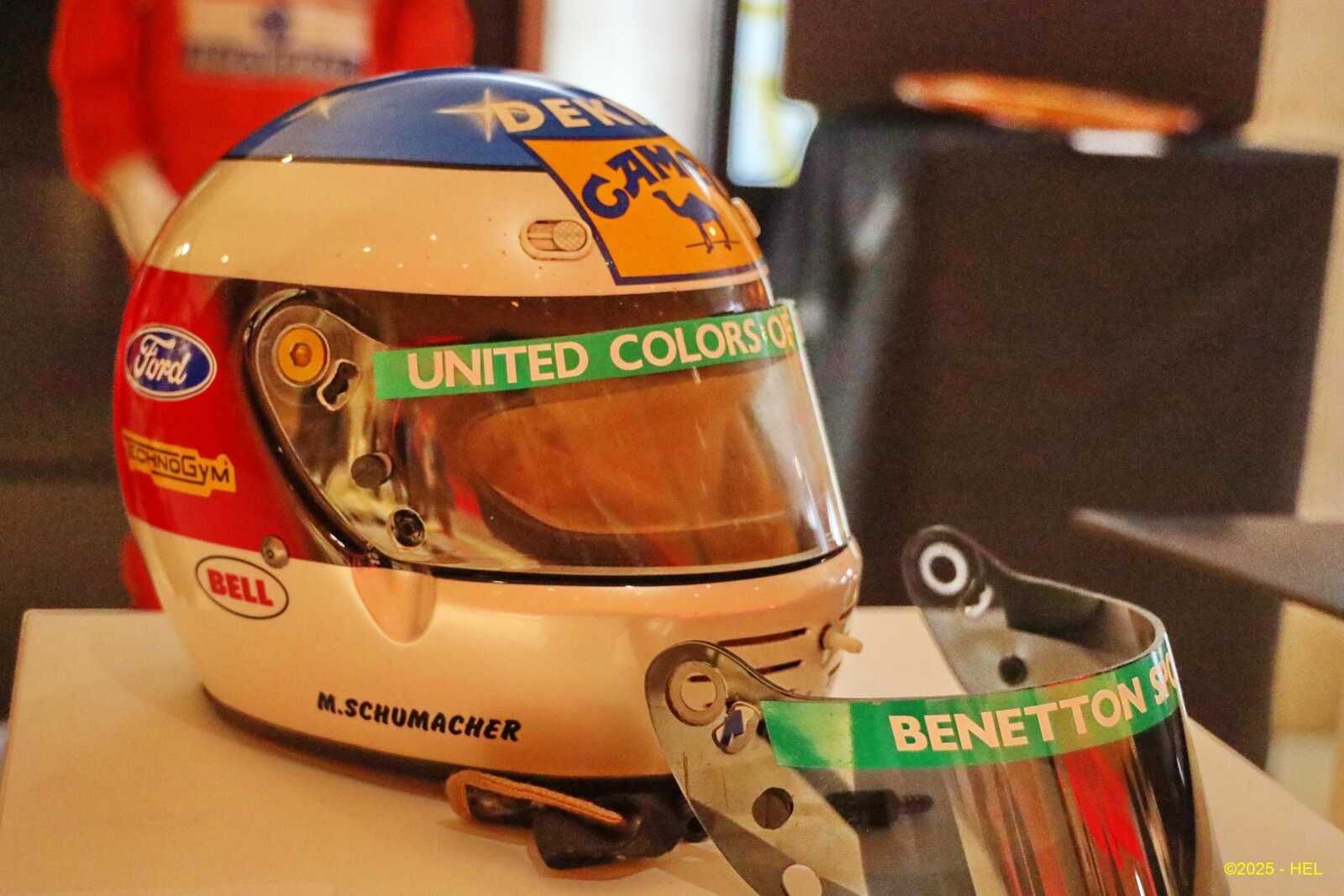 Casque SCHUMACHER Michael (Benetton)_GF