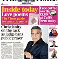 George Clooney interview à Tim Teeman du Times
