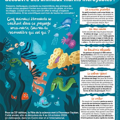Du 04 au 14 octobre 2024: Fête de la science !!!