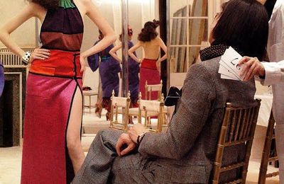 Editorial: "The Power of Glamour" with Sun Fei Fei by Steven Meisel for Vogue Italia, January 2011