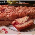 Gâteau facile à la confiture