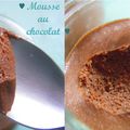 Mousse au chocolat