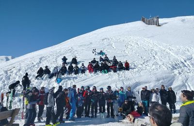 Voyage ski à la Toussuire de janvier 2023.