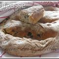 Fougasse au chorizo & câpres