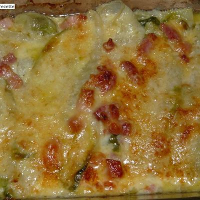 Endives à la crème & aux lardons