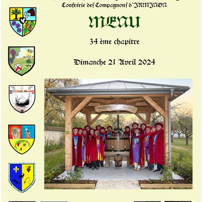 GRAND CHAPITRE de la Fête d’IRMINON