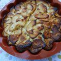 fondant aux pommes et amandes croquantes