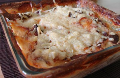 Gratin de topinambours (hum un délice) 