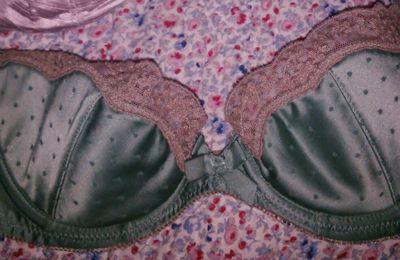 soutien gorge princesse tam tam vert de gris plumetis dentelle 85b 