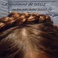 Tuto pour une couronne de tresse facile