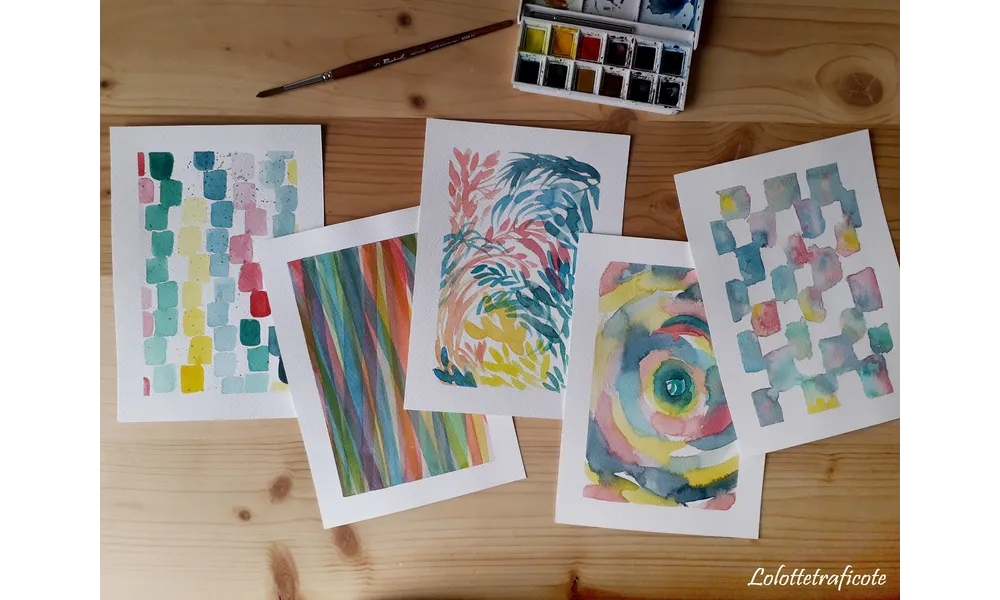 Mes débuts à l'aquarelle - 3 - Matériel et 1er stage gratuit