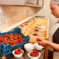 CIRCUITS COURTS AVEC LES FRAISES DE LA FERME DE LA REINETTE.