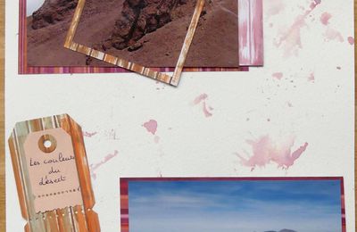 Page Couleurs du désert - Colors of the desert page
