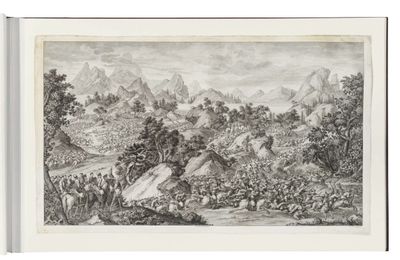 Pingding Xiyu zhantu. Suite de seize estampes representant les conquetes de l'Empereur de la Chine. Paris: 1767-1774
