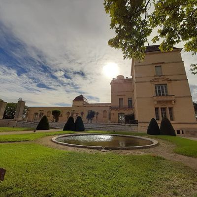 Château de Castries près de Montpellier dans l' Herault 