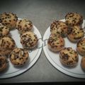 Muffins aux pépites de chocolat