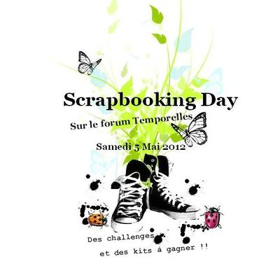 Scrapbooking day samedi 5 mai 2012
