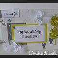 livre de mariage orchidées 