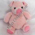 Doudou Peluche Cochon Rose Histoire d'Ours