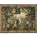 Tapisserie fine d'Aubusson en laine et soie, Début du XVIIIème siècle