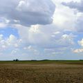 CIEL D'ORAGE SUR LA MESETA.