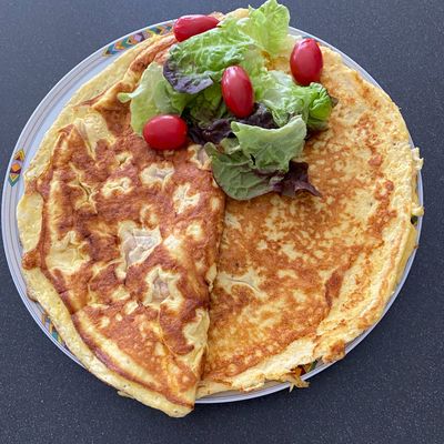Omelette jambon/emmenthal ww