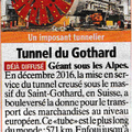 TROU NORMAND: encore un TUNNEL foré au mauvais endroit! Un ouvrage d'art de taille respectable et un oubli... de taille !