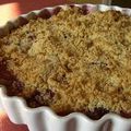 Crumble aux fruits d'été