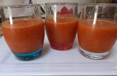 GASPACHO AU VINAIGRE DE XERES