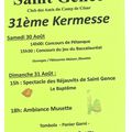 Kermesse des Ainés, samedi 30 et dimanche 31 Aout