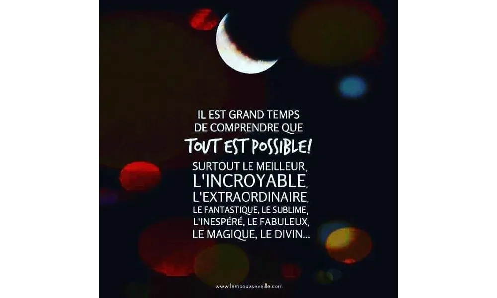 °/-\° Tout est possible °/-\°