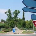 Rond-point à Fréjus