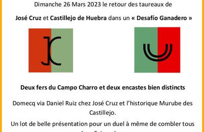 GAMARDE 2023 - les fers du 26 mars...