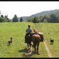 Retour de rando (8 jours en Haut-Bugey et Haut-Jura)