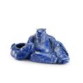 A fine lapis lazuli waterpot, Jiaqing-Daoguang period (1796-1850)