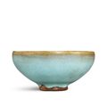 A Jun moon-white glazed cup, Song dynasty (960-1279)