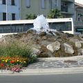 Rond-point à Alès